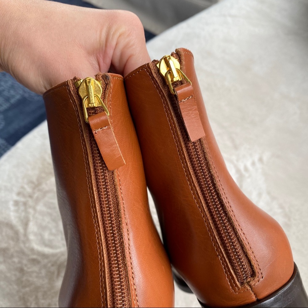 π ANTONIO DE FARIA TAN GENUINE LEATHER BOOTIES! - Picture 4 of 12